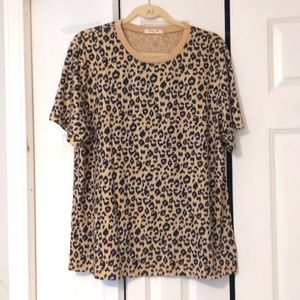 Women's Animal Print T Shirt